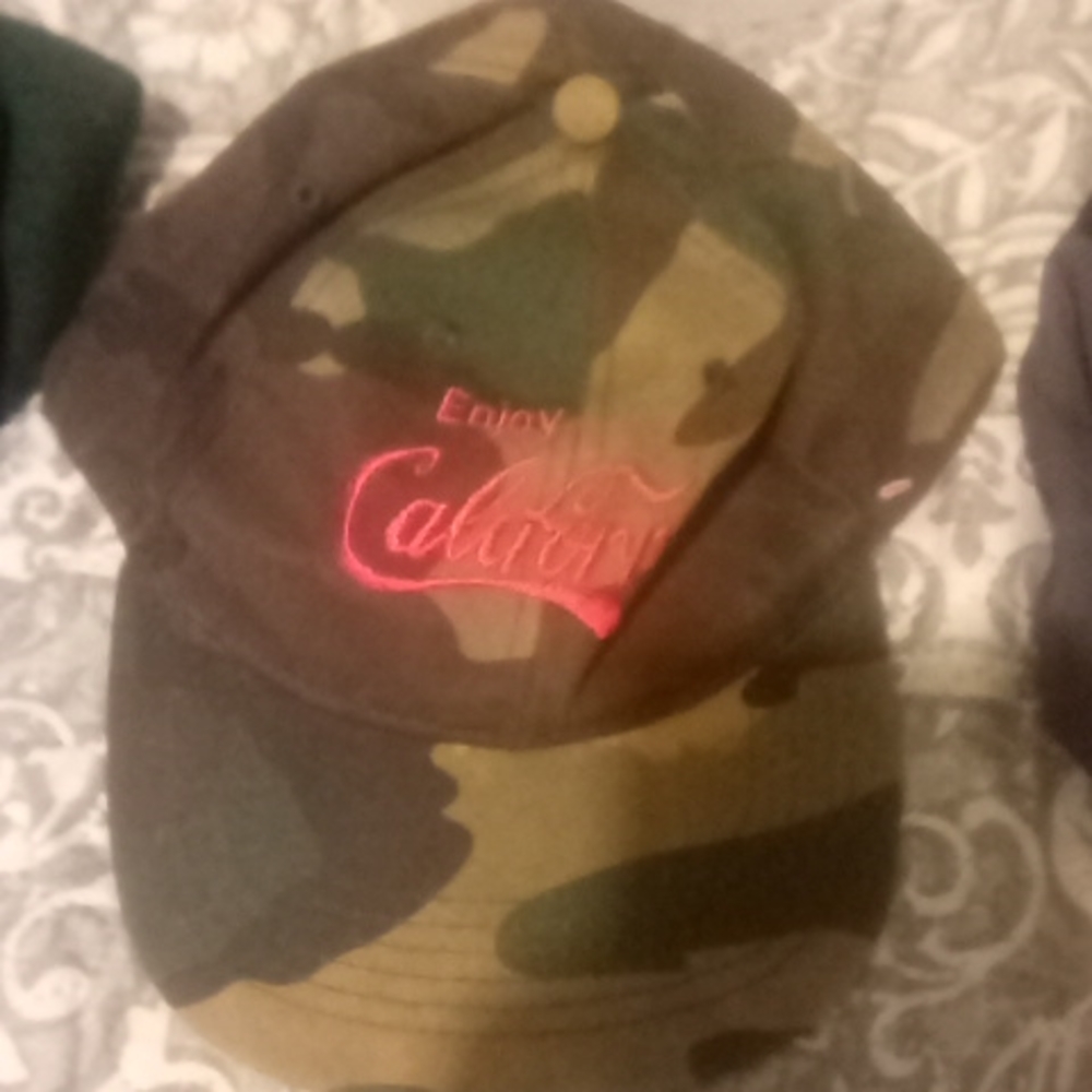 SWT camo enjoy California snapback hat
